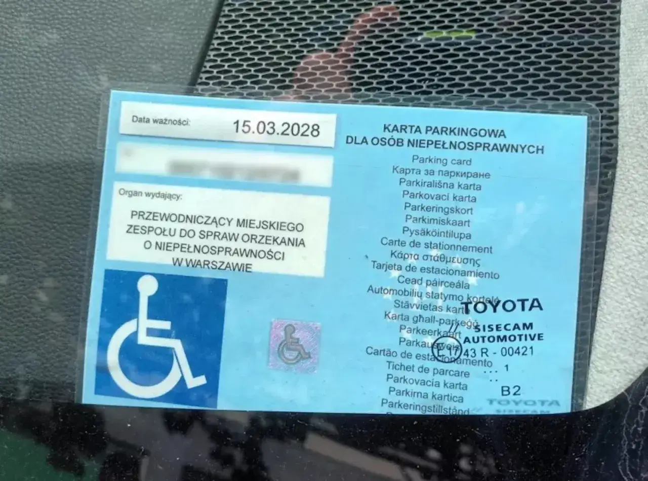 wniosek o Europejską Kartę Niepełnosprawności