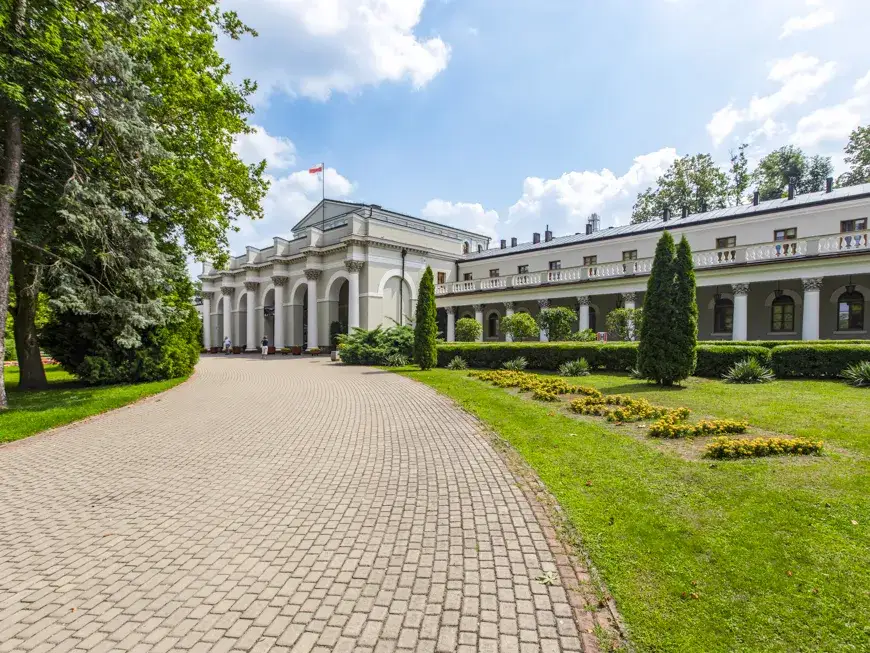 Sanatorium Marconi Busko-Zdrój historyczny budynek