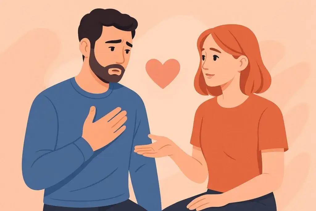 osoby rozmawiające o zdrowiu psychicznym różne emocje