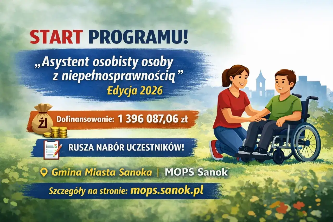 Asystent osoby niepełnosprawnej z dzieckiem podczas aktywności