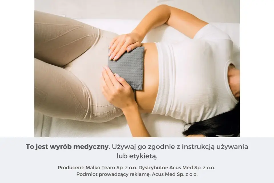 Termofor na ból brzucha - kiedy pomaga, a kiedy szkodzi